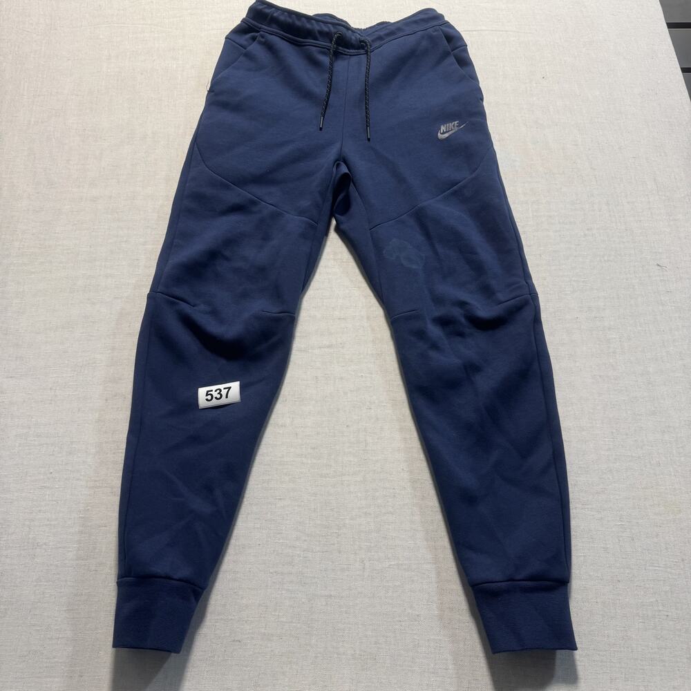 Nike Fleece Joggers Men Sz XS Blue Brand New - Picture 1 of 9